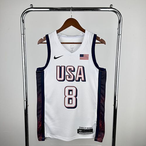 Olimpic USA 2024 LEONARD8 Home Jersey