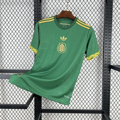 Mexico Gold- Green 2025 Football jersey