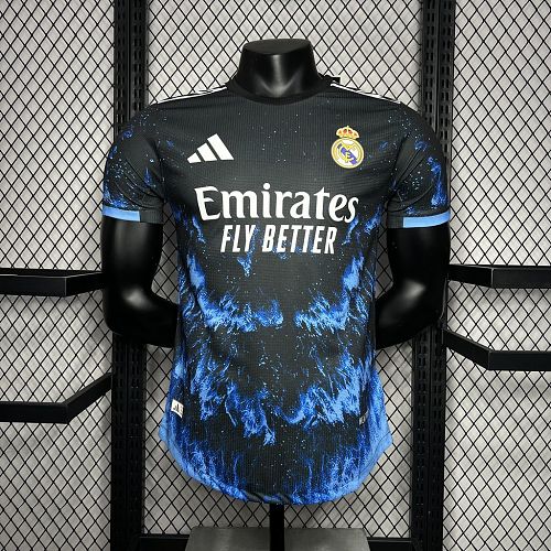 Real Madrid 2024-25 Ocean Blue Jersey Player Versi