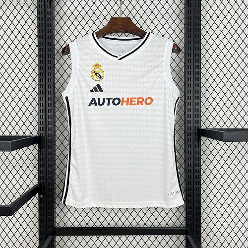 Real Madrid 2024-25 Home basketball Jersey S-XXL