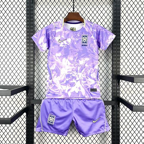 South Korea 2026 World Cup Away Kids Kit Size：16-28