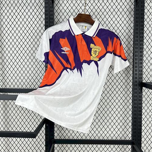 Top 1:1 Scotland 1991-93 Away Retro Jersey