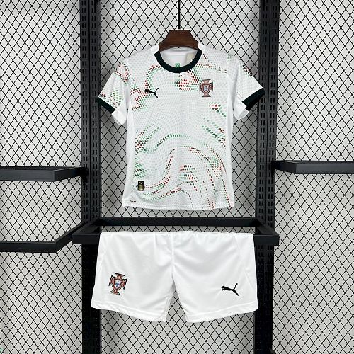 Portugal 2025-26 Away Kids Kit