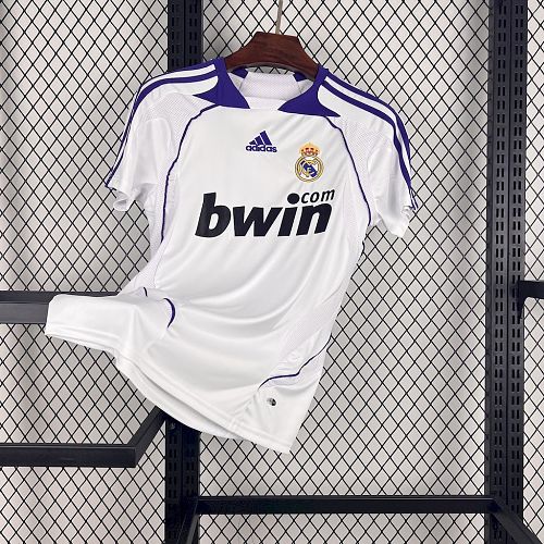 Real Madrid 2007-08 Home Retro Jersey