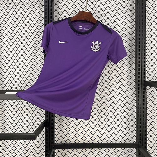 Corinthians 2025-26 Purple pre-match training Women's jersey
