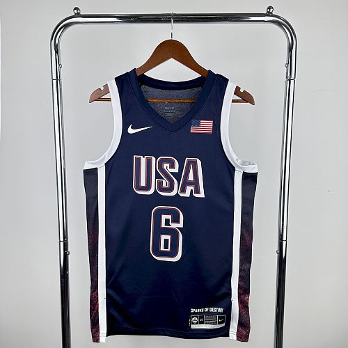 Olimpic USA 2024 JAMES6 Away Jersey