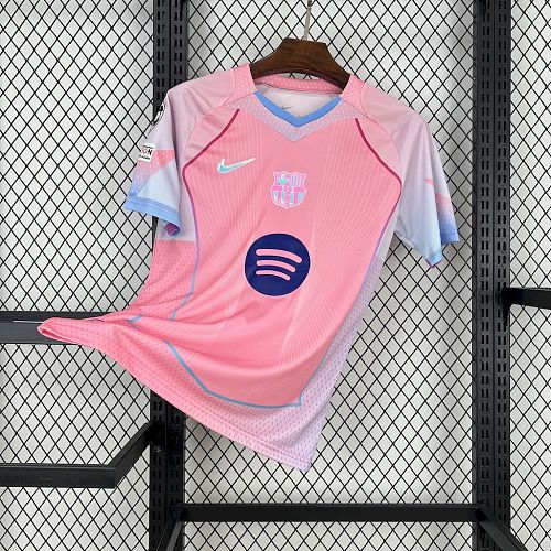 Barcelona 2025-26 pink special edition Football jersey