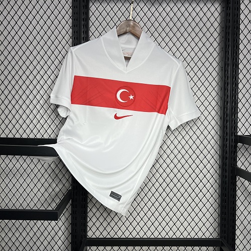 Turkiye 2024-25 Euro Home Jersey