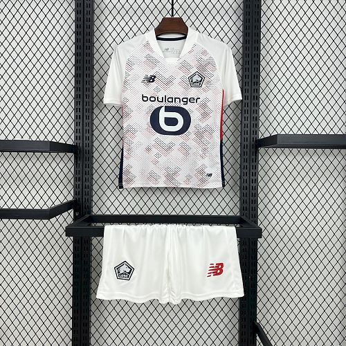 Lille OSC 2024-25 Away Jersey Kids Kit