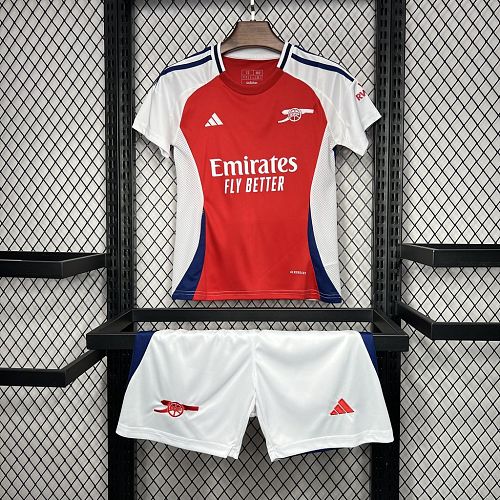Arsenal 2024-25 Home Kids Kit