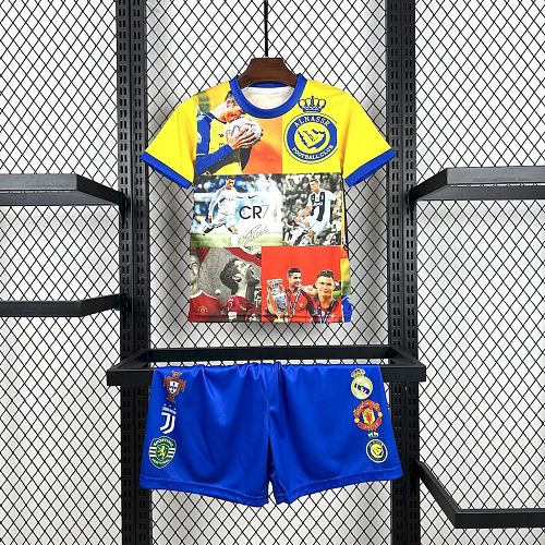 Cristiano Ronaldo 2025-26 all club mix Kids Kit