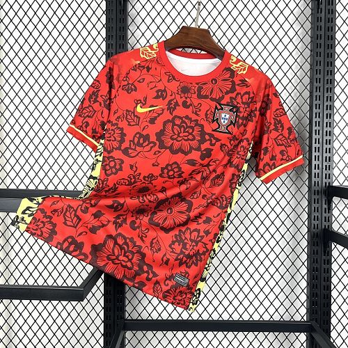 Portugal 2024-25 Special Edition Red Jersey S-XXL