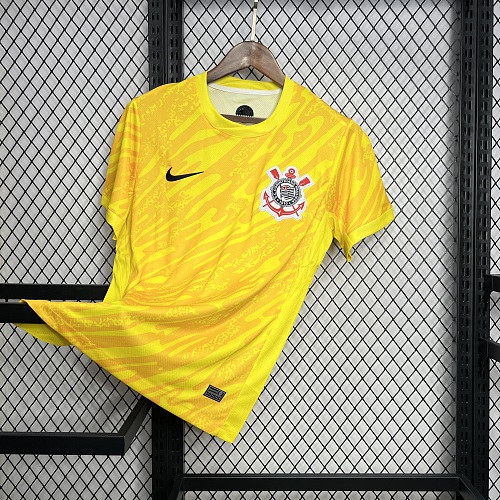 Corinthians 2024-25 Goalkeeper Yellow Jersey