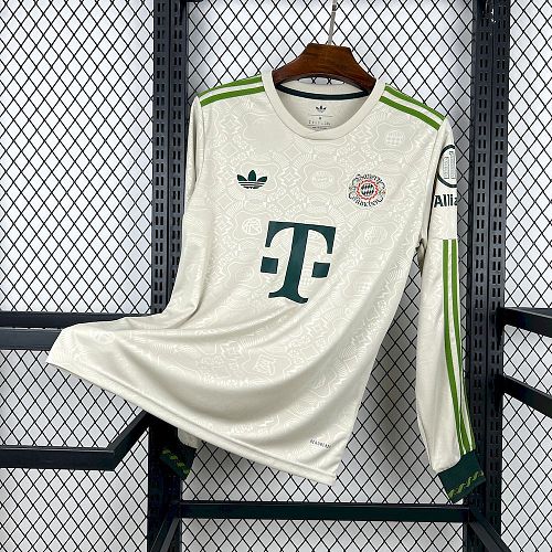Bayern Munich 25-26 Oktoberfest Long Sleeve Football Jersey S-4XL
