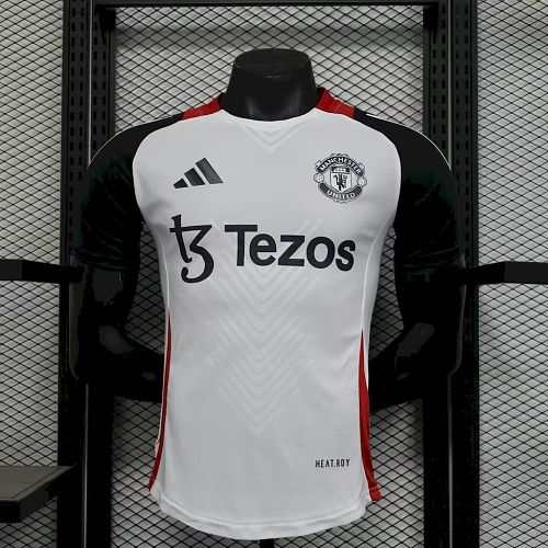Manchester United 2025-26 Pre-match training uniform Jersey Player Version