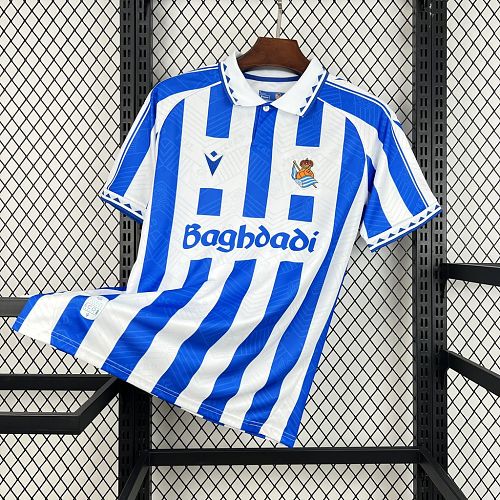 Real Sociedad 25/26 Vintage Football Jersey S-4XL