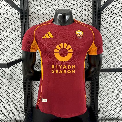 Top 1:1 AS Roma 2025-26 Home Player Version