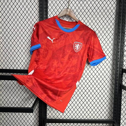 Czech Republic 2024-25 Euro Home Jersey