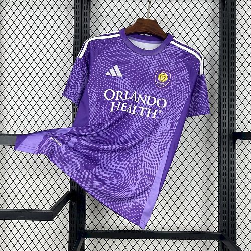 Top 1:1 Orlando City home 2025/26 Football jersey
