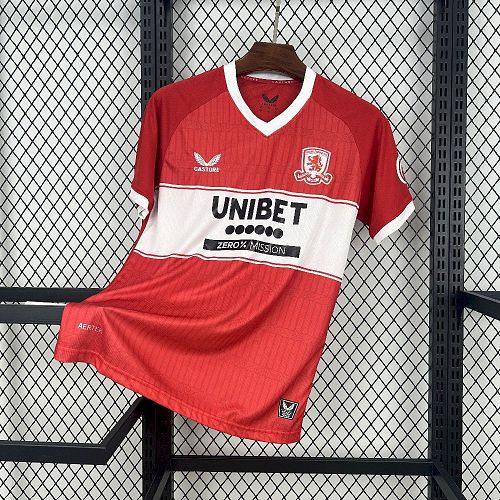Middlesbrough 25-26 Home Football Jersey S-4XL