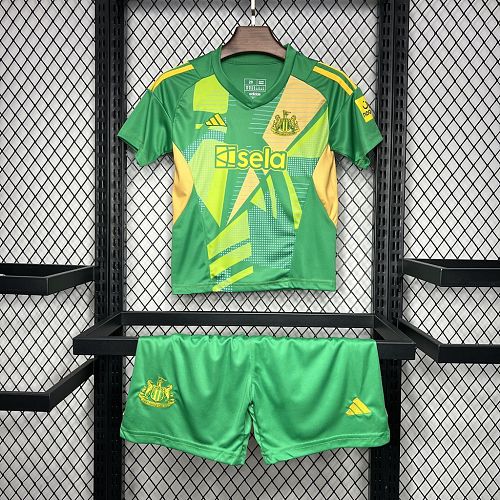 Newcastle United 2024-25 Goalkeeper Kids Kit