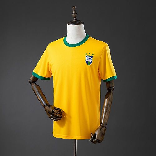 Brazil Home 1971 Retro jersey