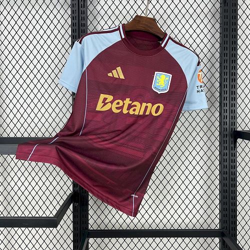 Aston Villa 2025-26 Home Jersey