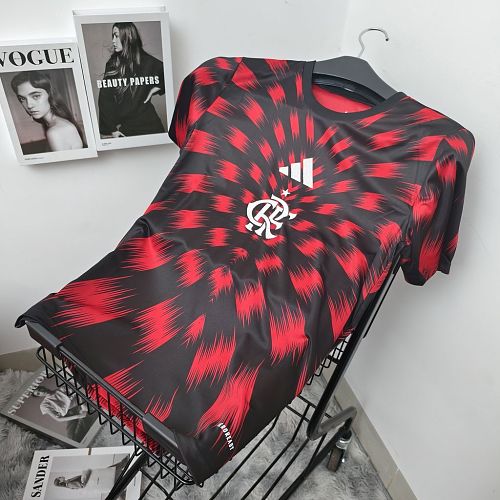 Flamengo Pre-match red 2025/26 Soccer jersey