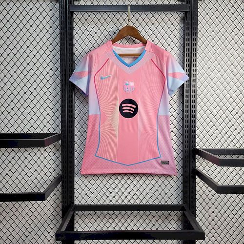Barcelona 25-26 Pink Women's Jersey S-XXL