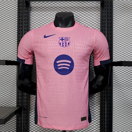 Barcelona 2025-26 Rose Pink Special Edition Jersey Player Version