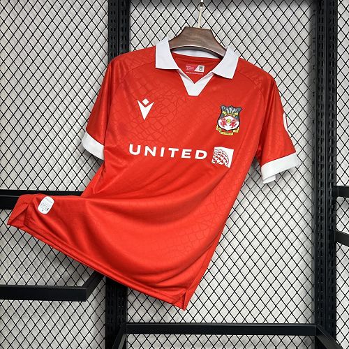 Wrexham 2024-25 Home Jersey S-XXL