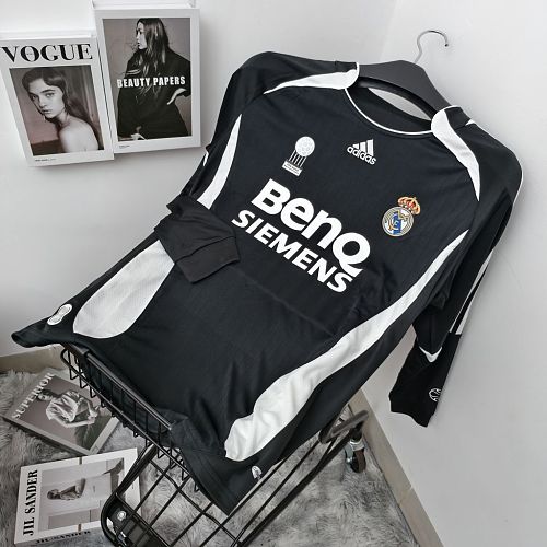 Real Madrid Third 2006/07 Long Sleeves Retro jersey