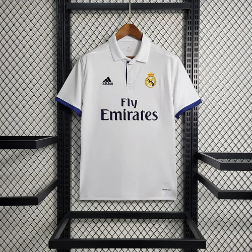Real Madrid 16-17 Home Retro Jersey S-XXL