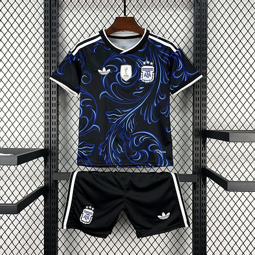 Argentina 2026 World Cup Away Kids Kit Size：16-28