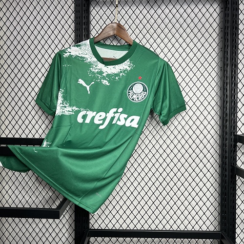 Palmeiras 2024-25 Special Edition Green and white Jersey