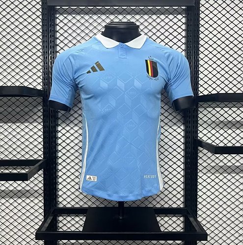 Belgium 2024-25 Euro Away Jersey Player Version