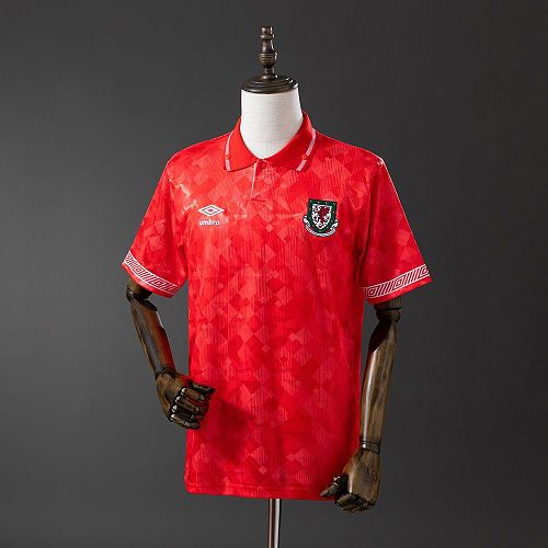 Wales home 1990/92 Retro jersey
