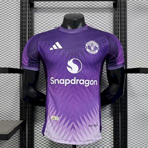 Manchester United 2025-26 Purple Special Edition Jersey Player Version