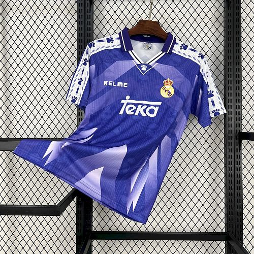 Real Madrid 1996-97 Away Retro Jersey
