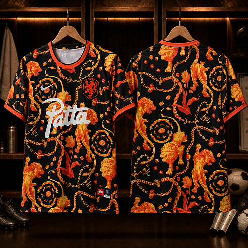 Netherlands 2026 World Cup Pre-Match Football Jersey S-4XL