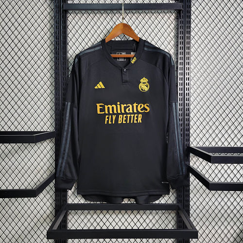 Real Madrid 2023-24 Third Away Long Sleeves Jersey