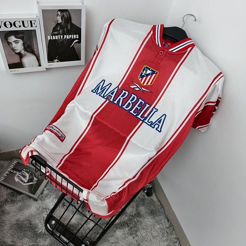 Atletico Madrid 1999-00 Home Retro jersey