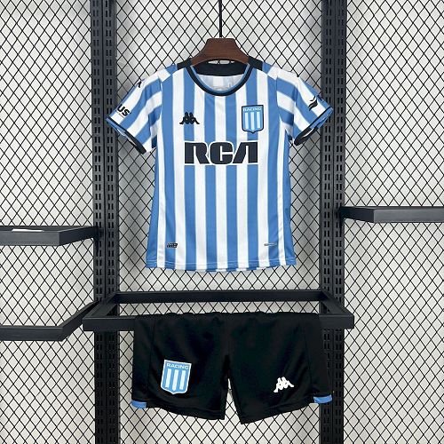 Racing Club de Avellaneda 2024-25 Home Kids Kit