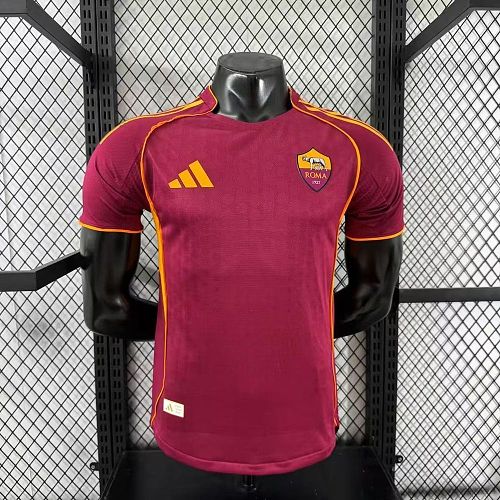 Roma 2025-26 Home Player Version S-XXL