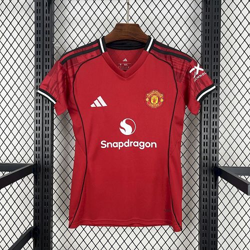 Manchester United 2025-26 Home Womens Football Jersey