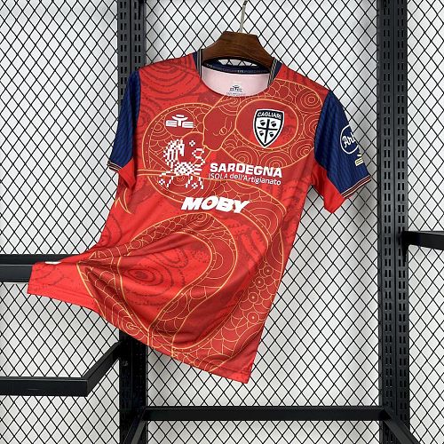 Cagliari Calcio 2024-25 Year of the Snake Limited Edition Football Jersey