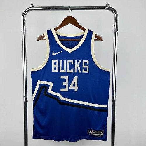 Milwaukee Bucks 2025 City Edition ANTETOKOUNMPO34