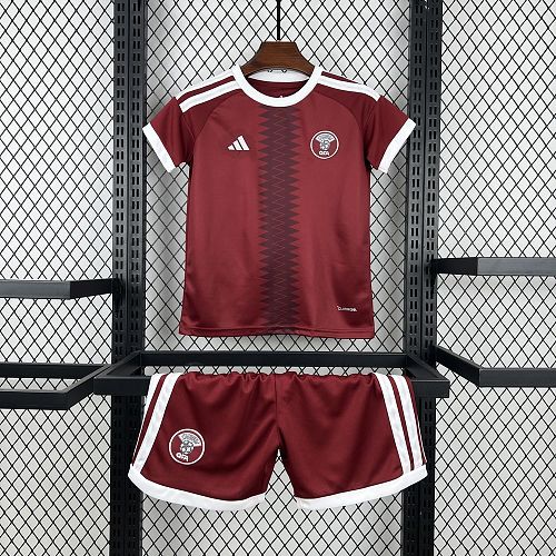 Qatar 2026 World Cup Home Kids Kit Size：16-28