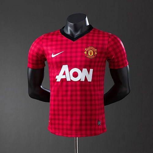 Manchester United 12-13 Home player version Retro Jersey S-3XL