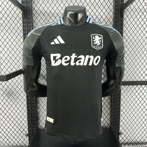 Aston Villa 2025-26 Away Player Version S-XXL